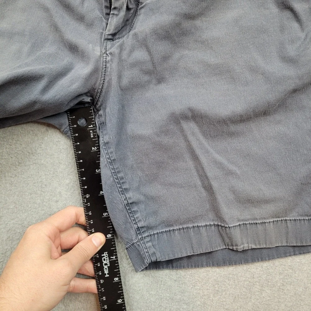 [READ] Faherty Shorts Mens 35x7‎ Grey Organic Cotton Tencel Blend Casual Chino